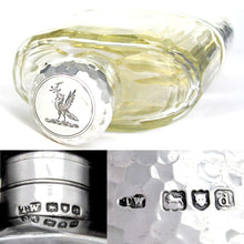 Load image into Gallery viewer, Victorian English Sterling Silver Whiskey Hip Flask London 1899