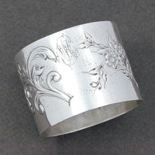Load image into Gallery viewer, Antique French sterling napkin ring