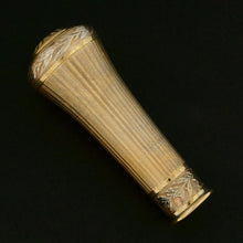Load image into Gallery viewer, antique victorian sterling silver cane handle parasol umbrella
