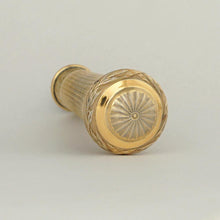 Load image into Gallery viewer, Antique French Sterling Silver Gilt Vermeil Belle Epoque Parasol Umbrella Handle, Dress Cane Handle