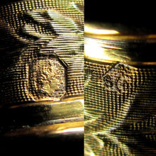 Load image into Gallery viewer, Antique French Sterling Silver Gilt Vermeil Belle Epoque Parasol Umbrella Handle, Dress Cane Handle