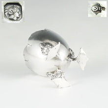 Load image into Gallery viewer, French Sterling Silver Figural Egg Cup, Duck Legs & Feet