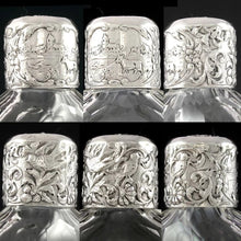 Load image into Gallery viewer, Superb Dutch .833 Silver & Cut Glass Flask