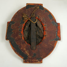 Load image into Gallery viewer, Antique French Jesus Sacred Heart Silver & Gold Gilt Bronze Religious Icon Wall Plaque
