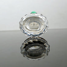 Load image into Gallery viewer, Antique French 18K Gold Wax Seal Rock Crystal Quartz Stone Crown Matrix Stamp