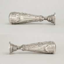 Load image into Gallery viewer, Art Nouveau French .800 Silver Wax Seal, Nude & Dolphins, Firmin Pierre Lasserre