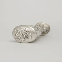 Load image into Gallery viewer, Art Nouveau French .800 Silver Wax Seal, Nude & Dolphins, Firmin Pierre Lasserre