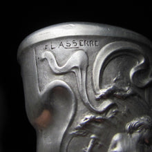 Load image into Gallery viewer, Art Nouveau French .800 Silver Wax Seal, Nude & Dolphins, Firmin Pierre Lasserre