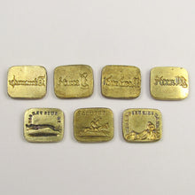 Load image into Gallery viewer, Antique Bronze French Multiple Wax Seal Set, Sceau Etui