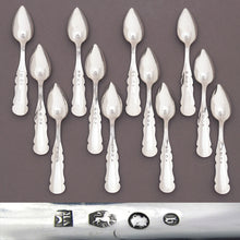 Load image into Gallery viewer, Antique Dutch .833 Silver 15pc Tea / Coffee Flatware Service