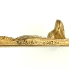 Load image into Gallery viewer, Charles Gautier French Bronze Signature