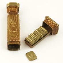 Load image into Gallery viewer, Antique French Bronze Multiple Wax Seal Set Etui, Multiple Matrices