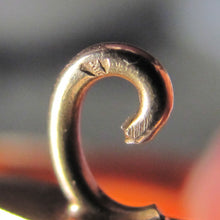 Load image into Gallery viewer, Antique French 18K Yellow Gold Hand Carved Shell Cameo Brooch, Eagle Hallmark, Goddess Dawn & Horses