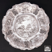 Load image into Gallery viewer, french sterling silver dish round tray
