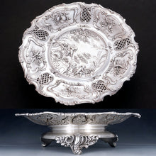 Load image into Gallery viewer, antique french silver compote tray
