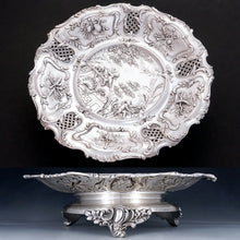 Load image into Gallery viewer, antique french silver compote tray