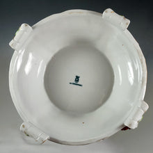 Load image into Gallery viewer, Large German Porcelain Urn Von Schierholz | Hand Painted Applied Flowers, Putti & Maiden Figures