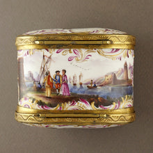 Load image into Gallery viewer, Antique Meissen porcelain snuff box