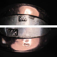 Load image into Gallery viewer, Antique Art Nouveau French .800 Silver Mounted Amber Cigarette Holder or Cheroot Holder, Etui Case