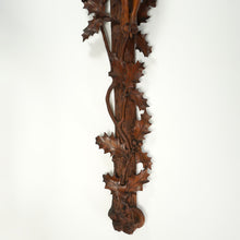 Load image into Gallery viewer, Antique Black Forest Hand Carved Wood Crucifix with Corpus Christi Jesus Christ Religious Wall Sculpture
