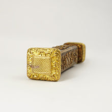 Load image into Gallery viewer, Antique French Bronze Multiple Wax Seal Set, Palais Royal Sceau Cachet Etui Case, Multiple Stamps Matrices