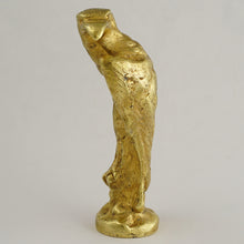 Load image into Gallery viewer, Signed Antique French Gilt Bronze Eagle Wax Seal Animalier Desk Stamp