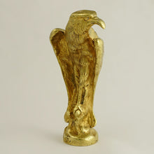 Load image into Gallery viewer, Signed Antique French Gilt Bronze Eagle Wax Seal Animalier Desk Stamp