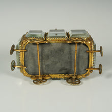Load image into Gallery viewer, Antique Victorian Beveled Glass Jewelry Box Vitrine