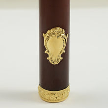 Load image into Gallery viewer, Antique French 18K Gold Cherry Amber Cigarette Holder or Cheroot Holder, Etui Case