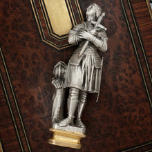 Load image into Gallery viewer, Stamp Joan of Arc Statue Figure, Signed Alfred Daubrée