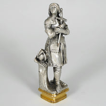 Load image into Gallery viewer, Stamp Joan of Arc Statue Figure, Signed Alfred Daubrée