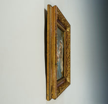 Load image into Gallery viewer, Antique French Hand Painted Porcelain Portrait Plaque Madonna & Baby Jesus, Dated 1899