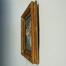 Load image into Gallery viewer, Antique French Hand Painted Porcelain Portrait Plaque Madonna & Baby Jesus, Dated 1899