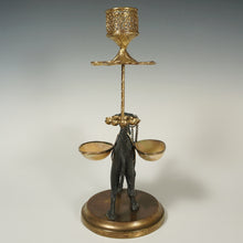Load image into Gallery viewer, Antique French Napoleon III Figural Camel Cigar / Cigarillo Holder Table Top Display Stand