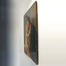 Load image into Gallery viewer, Antique 18thc French or Italian School Religious Oil Painting, Saint Joseph & Baby Jesus