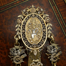 Load image into Gallery viewer, Antique French Silver Chatelaine Wax Seal Fob Chain Gilt Vermeil, Figural Decor