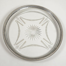 Load image into Gallery viewer, Antique French Sterling Silver & Glass Liquor Service, Empire Swans Motifs | Decanter Set, Tray & Tumbler Cup