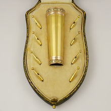 Load image into Gallery viewer, Antique French Sterling Silver Gilt Vermeil Belle Epoque Parasol Umbrella Handle, Dress Cane Handle