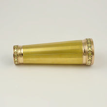 Load image into Gallery viewer, Antique French Sterling Silver Gilt Vermeil Belle Epoque Parasol Umbrella Handle, Dress Cane Handle