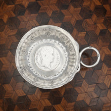 Load image into Gallery viewer, Antique French Sterling Silver Tastevin Wine Taster Sommelier Cup, Marc Parrod