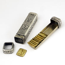 Load image into Gallery viewer, Antique French .800 Silver Multiple Wax Seal Set, Palais Royal Sceau Cachet Etui