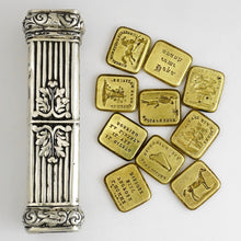 Load image into Gallery viewer, Antique French .800 Silver Multiple Wax Seal Set, Palais Royal Sceau Cachet Etui