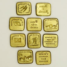 Load image into Gallery viewer, Antique French .800 Silver Multiple Wax Seal Set, Palais Royal Sceau Cachet Etui