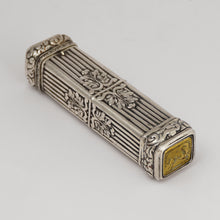 Load image into Gallery viewer, Antique French .800 Silver Multiple Wax Seal Set, Palais Royal Sceau Cachet Etui