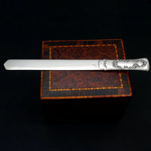 Load image into Gallery viewer, Large Antique Gorham Sterling Silver Paper Knife / Letter Opener, 1896
