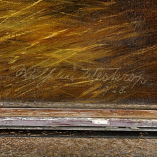 Load image into Gallery viewer, German Equestrian Portrait of a Horse Oil on Canvas Painting Wilhelm Westerop (1876-1954