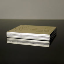 Load image into Gallery viewer, SOUBRENIE & BOIS Vintage French Ruby 18K Gold Silver Compact Case