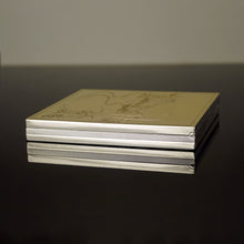 Load image into Gallery viewer, SOUBRENIE & BOIS Vintage French Ruby 18K Gold Silver Compact Case