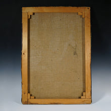 Load image into Gallery viewer, Art Deco Portrait of a Lady, Interior Genre Scene, Oil Painting, 1920s Great Gatsby Style Flapper Dress