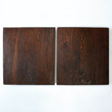 Load image into Gallery viewer, Antique Black Forest Carved Wood Panels PAIR Animal Plaques Hunting Game Trophy